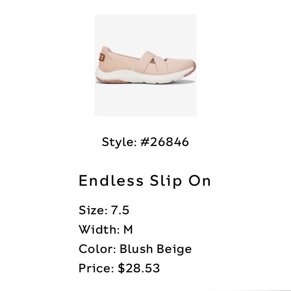 Ryka Women's Peach Flats - Picture 6 of 6